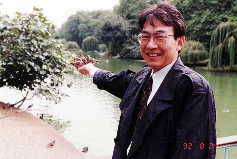 1992年 学会で訪れたロンドンにて